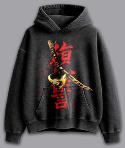 เสื้อฮู้ดดี้สีพื้นแบบเรียบง่าย ขายดีที่สุด ดีไซน์ใหม่ ล้างสีแบบแอซิดวอช ผ้าฝ้าย 100% ล้างสีแบบสโตนวอช ทรงโอเวอร์ไซส์ สไตล์สตรีทลำลอง สำหรับฤดูหนาว - Product Image 3