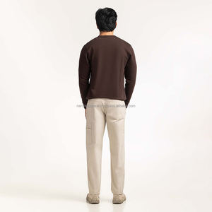 Nardon Apparel OEM High Quality Embroidery logo <b>Mens</b> <b>Half</b> <b>Zip</b> Outdoor Pullover Thick <b>Men's</b> Quarter <b>Zip</b> Custom <b>Sweatshirts</b> - Product Image 2