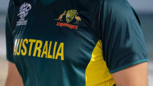 Camiseta de Cricket Personalizada con Estampado Antibacteriano 100% Poliéster, Diseño Nuevo de Australia T20 2026 - Product Image 6
