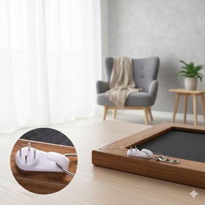 White 52mm ABS Plastic <b>Hooks</b> Rails <b>Wall</b> Photo Frame Hanger Nails Lightweight Durable Reusable Easy Install Living Room - Product Image 4