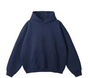 Sweat-shirt à capuche pour hommes avec logo personnalisé en éponge française vente en gros pull-over surdimensionné sweat à capuche lourd 100% coton sweat à capuche vierge - Product Image 3