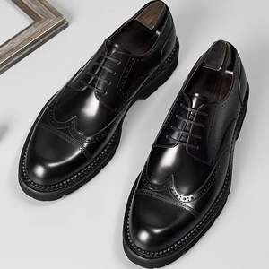 Zapatos de Negocios de Cuero Genuino con Suela Resistente al Desgaste y Plantilla Transpirable, Zapatos Formales para Hombre, Zapatos de Oficina - Product Image 2