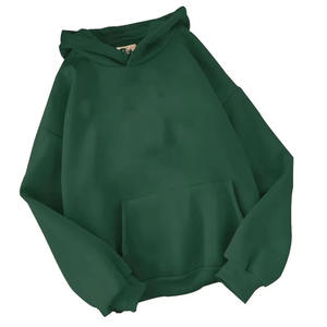 2024 estilo de alta calidad 100% algodón polar de gran tamaño Unisex Sudadera con capucha OEM y ODM Plain Heavyweight Puff impresión Unisex Fleece Hoodie - Product Image 1