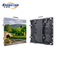 Écran LED mobile pour événements Eagerled 500x1000mm, facile à déplacer, location en extérieur, écran LED mural, panneau LED P4.8 P3.9 4.8mm 3.9mm