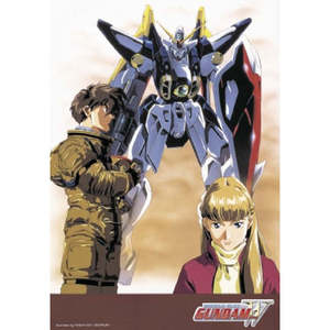 Póster del Anime Gundam Wing, Exquisita Tarjeta Postal con el Icónico Mobile Suit - Product Image 1