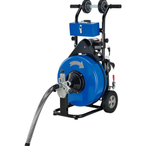 Limpiador de Drenajes Industrial Global para Tuberías de 4-9 Pulgadas, 200 RPM, Cable de 100, Nueva Herramienta Eléctrica para Fontanería - Product Image 2