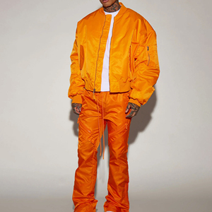 Dernier modèle de veste bomber réfléchissante haute visibilité pour homme, protection hivernale, tissu de haute qualité, service OEM - Product Image 2