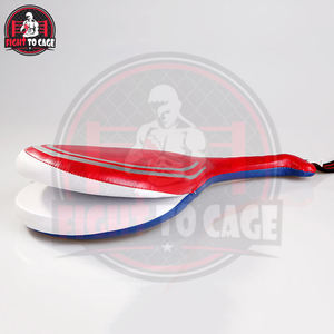 Cible de boxe durable en PVC et cuir PU pour l'entraînement au kickboxing, écologique, avec logo personnalisé, service OEM, coussinets de frappe - Product Image 5