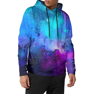 เสื้อฮู้ดผ้าฝ้ายผสมสีแบบซับลิเมชันออกแบบโลโก้ได้ตามต้องการ - Product Image 4