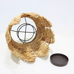 Artex Dong Thap Factory Elegant Handwoven <b>Rattan</b> <b>Storage</b> Basket Natural Home Organizer for Bedroom and Bathroom - Product Image 4