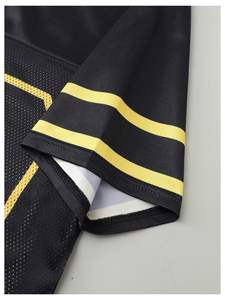 2025 maillot de Football américain personnalisable nom/numéro de l'équipe broderie à manches courtes respirant maille maillot de Football - Product Image 3