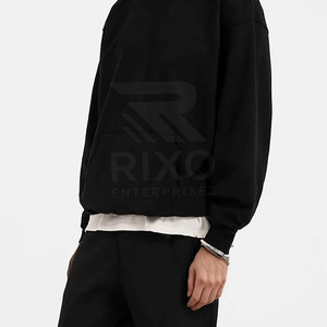 Service OEM Vente en Gros – Nouveaux Hoodies Homme Oversize Unicolores 100% Coton Hiver Respirant Séchage Rapide avec Poche Haute Qualité - Product Image 5