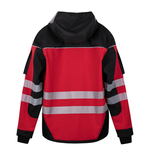 Chaqueta de Seguridad Reflectante de Alta Visibilidad, Transpirable y Ligera de Poliéster, Talla Grande para Niños, Cuello Alto, Ropa de Trabajo - Product Image 3