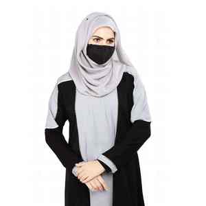 ชุดเดรสยาวมุสลิมแบบเรียบง่ายสำหรับผู้หญิงชุดยาวอาบายาสไตล์แอฟริกันสำหรับฤดูใบไม้ผลิขนาดพิเศษ - Product Image 3