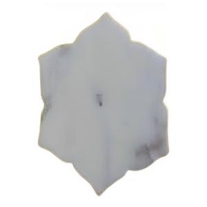 Ensemble de sous-verres en marbre au design floral de qualité supérieure - Product Image 1