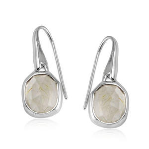 Pendientes de piedras preciosas de lapislázuli de Plata de Ley 925 nuevos al por mayor, joyería de moda colgante para bodas y fiestas - Product Image 5