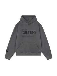 Sudadera con capucha con cremallera personalizada unisex para hombre, temporada de invierno, hecha de poliéster/algodón, diseño de diamantes de imitación directamente, fabricante de Pakistán - Product Image 3