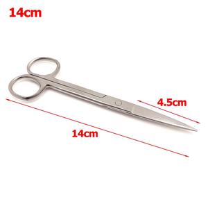 Tijeras Quirúrgicas Dentales con Mango Curvo Chapado en Oro, Tijeras Oftálmicas, Herramientas de Disección Médica para Dentistas - Product Image 6