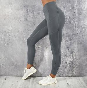 Nouveau style OEM en gros Leggings pour femmes Sportswear Taille mi-haute Séchage rapide Confortable Pantalon de yoga Legging Logo personnalisé Denim - Product Image 4