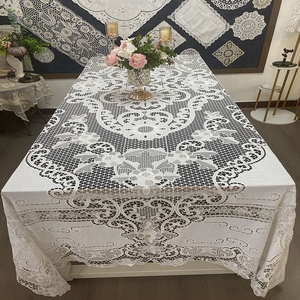 <span class=keywords><strong>Manteles</strong></span> Rectangulares Grandes de Jacquard Tejido con Bordado Floral, Ecológicos, Duraderos, Lavables y Personalizables para Bodas y Hogar - Product Image 4
