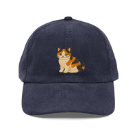 Casquettes de baseball brodées en velours côtelé vintage pour chat, chapeau de papa vietnamien, pour femmes, hommes, amoureux des chats, cadeau, promotion L01