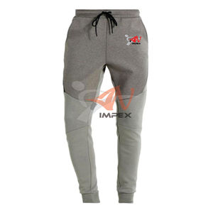 คุณภาพสูงที่กําหนดเองการพิมพ์โลโก้ผู้ชายกางเกงผ้าฝ้ายวัสดุที่กําหนดเองกางเกงผู้ชายยืดหยุ่น - Product Image 1