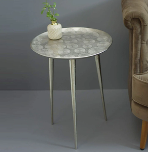 Table d'appoint ronde en aluminium durable de fabricant fiable, parfaite pour les intérieurs de maison de jardin extérieur et les décorations de patio modernes - Product Image 5