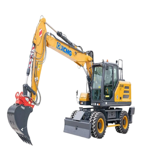 Excavatrice sur pneus XE160WE de 16 tonnes avec grappin, prix neuf à vendre à Dubaï - Product Image 1