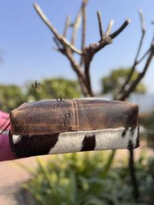 Sac fourre-tout en cuir de vachette de haute qualité, sac à main élégant en cuir véritable, sacs à bandoulière de créateur très tendance pour femmes, multi-usages - Product Image 5