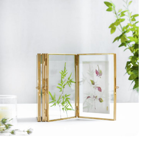 Cadre Photo en laiton suspendu salle de bain salle à manger chambre cadre Photo taille personnalisée décor à la maison cadre en métal en laiton - Product Image 4