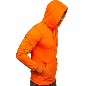 2025 sweat à capuche Slim Fit personnalisé pour hommes couleur unie tenue décontracté Service OEM nouveau Design sweat à capuche imprimé meilleur prix fabriqué au Pakistan - Product Image 3