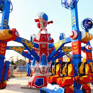 Newest design theme park rides popular hotsale amusement park rides Shenzhou Moon Landing for sale