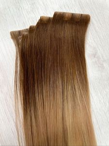 Cinta invisible para cutícula completa en extensiones de cabello, extensiones de cabello humano vietnamita de muchos colores, cinta 100% en extensiones de cabello - Product Image 2