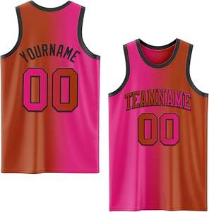Maillot de basket-ball personnalisé pour hommes 2025 uniforme sublimé respirant pour les clubs d'entraînement sportif et les vêtements d'équipe - Product Image 3