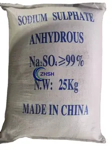 Fornecimento de mercado global fabricante de sal glauber/na2so4/sulfato de sódio anidro 99% fabricantes
