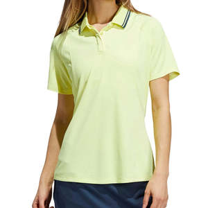 Polos de mujer de diseño único Moq bajo Material de poliéster personalizado Polos de mujer disponibles al precio más bajo Servicio OEM - Product Image 1