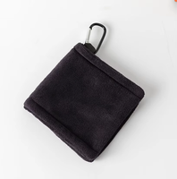 Serviette de golf en microfibre gaufrée personnalisée de haute qualité avec logo multicolore et œillets, design durable BIRD BLOOM MSW_GT-119, accessoire de golf