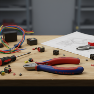 Alicates de Corte Diagonal Knipex para Electromecánicos, Pulidos, con Mango de Agarre Multicomponente - Product Image 3