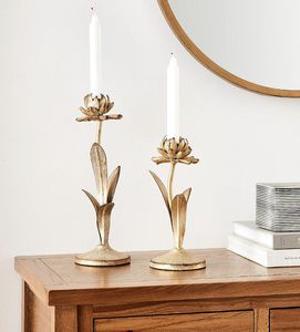 Portavelas de Metal de último diseño para mesa, nuevo soporte de vela de aspecto de lujo de nueva forma, Color marrón de alta calidad de India 2025 - Product Image 4