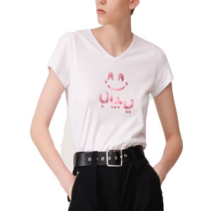 Camisetas cortas de impresión personalizada de gran venta, camisetas pesadas de alta calidad, camisetas en blanco de punto liso para mujer - Product Image 5