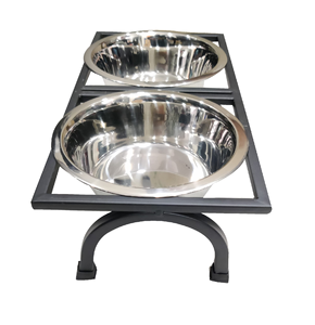 Tazón de comida para perros de Metal de fabricante, tazón de uso de alimentación de Metal con estilo clásico, nuevo soporte de hierro, la mejor venta - Product Image 1