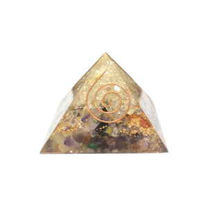 Pyramides d'orgone en cristal en gros | Générateurs de pierres précieuses de guérison d'énergie d'équilibrage de chakra - Product Image 1