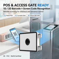 Módulo de Escáner de Códigos QR Integrado Personalizado WCMI, Escáner de Códigos de Barras USB RS232 de Alta Velocidad, 200 Escaneos/Segundo, en Stock para Sistemas de Vending