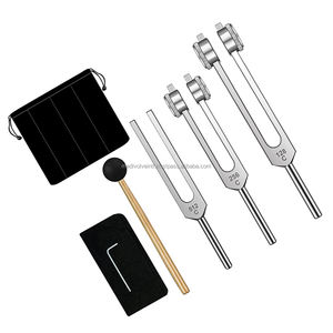 Ensemble de diapasons thérapeutiques 128Hz 256Hz 512Hz en alliage d'aluminium pour la thérapie et le diagnostic, fournisseur CE ISO OEM - Product Image 6