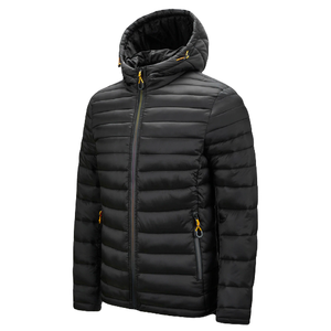 Chaqueta acolchada de alta calidad para hombre, cálida, con interior grueso, costuras estables, diseño personalizado OEM ODM para exteriores de invierno - Product Image 1