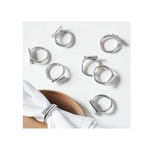 Elegant reusable <b>metal</b> napkin <b>rings</b> <b>for</b> sophisticated dining experiences banquets celebrations and stylish interiors - Product Image 4