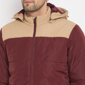 Veste matelassée en gros, logo personnalisé, OEM imprimé, veste d'hiver personnalisée de haute qualité pour hommes, veste matelassée à bulles avec poches - Product Image 6