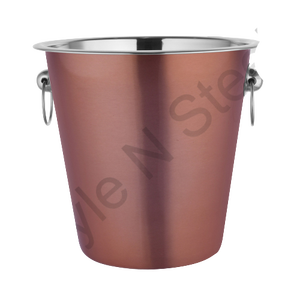 ถังไวน์พร้อมที่จับถังแชมเปญสีทองแดงด้านนอกพร้อมที่จับตู้แช่ไวน์ - Product Image 3