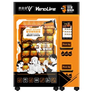 Máquina Expendedora Automática de Comida Caliente con Pantalla Táctil, Wi-Fi, SDK ODM, QR, para Papas Fritas, Pizza, Pollo, con Pago con Tarjeta y Cash App - Product Image 5