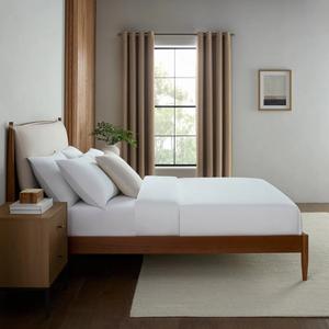 Diseño moderno Queen Size Camas de madera y cabecero de tapicería para apartamento de hotel o muebles de dormitorio del hogar - Product Image 6